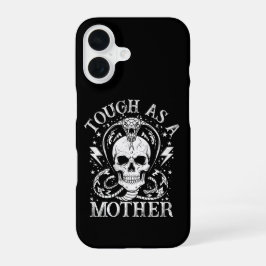 Tough als een moeder Funny moeder Moederschap Retr iPhone 16 Hoesje