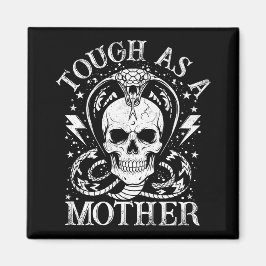 Tough als een moeder Funny moeder Moederschap Retr Magneet