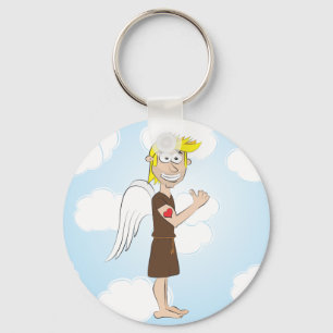 Tough Angel met tattoo sleutelhanger