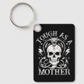 Tough As A Mother Leuke Moeder Moederschap Retro H Sleutelhanger (Voorkant)