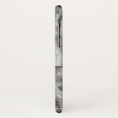 Tough Biker Black Lace Up Boots Drawing Case-Mate iPhone Case (Achterkant/links)