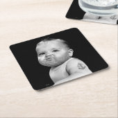 Tough Boorbaby Boy Kartonnen Onderzetters (Schuin)