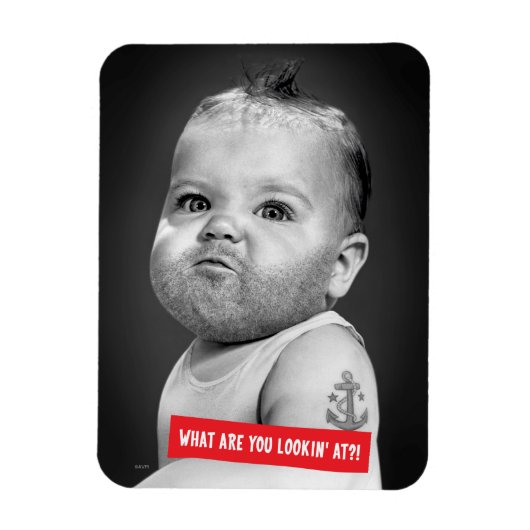 Tough Boorbaby Boy Magneet (Verticaal)