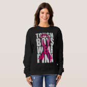 Tough Boys Wear Pink Cool Pink Trui (Voorkant volledig)