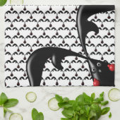 TOUGH BUNNY Cute Boxer Rabbit Theedoek (Gevouwen)