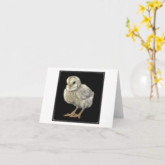 "Tough Chick" Kaart (Gele Bloem)