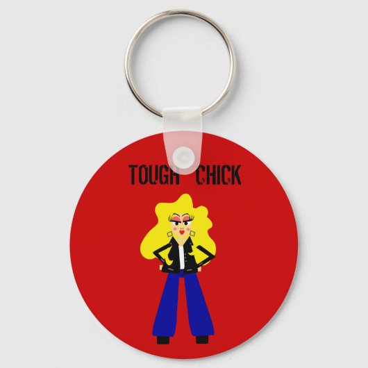 Tough Chick Sleutelhanger (Voorkant)
