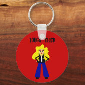Tough Chick Sleutelhanger (Voorkant)