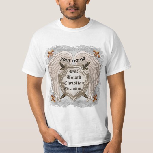 Tough Christelijke oma T-shirt (Voorkant)