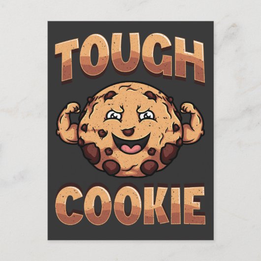 Tough Cookie Briefkaart (Voorkant)
