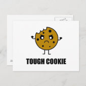 Tough Cookie Funny Briefkaart (Voorkant / Achterkant)