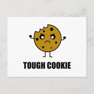 Tough Cookie Funny Briefkaart