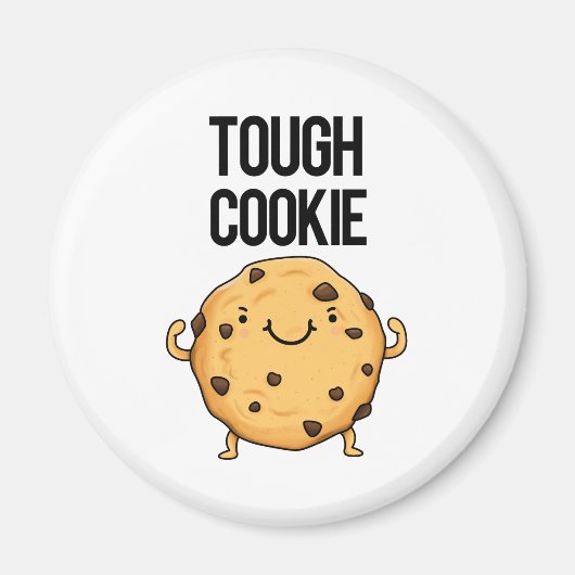 Tough Cookie Funny Cookie Pun Magneet (Voorkant)