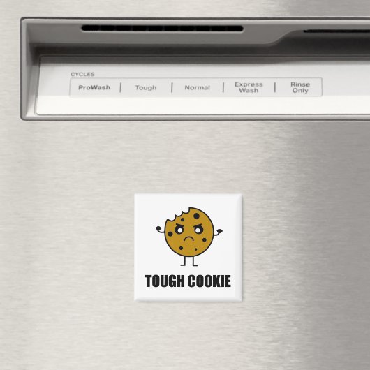 Tough Cookie Funny Magneet (Insitu (Vaatwasser))