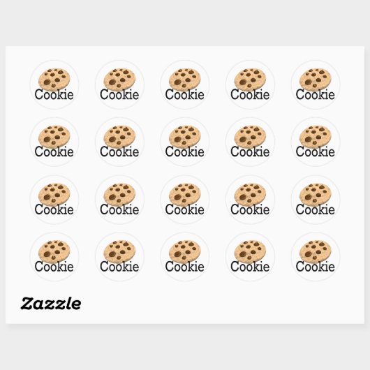 Tough Cookie Ronde Sticker (Vel)