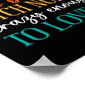 Tough Enough To Be A Psych Nurse  Poster (Hoek)