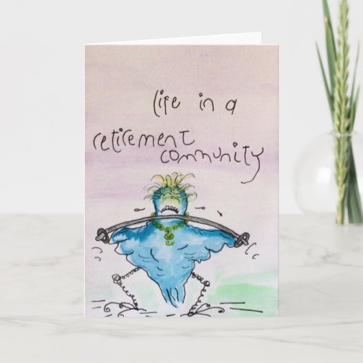 Tough Guy Bedankkaart (Voorkant)