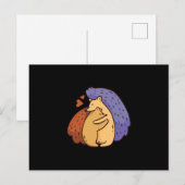 Tough Hedégel Love Briefkaart (Voorkant / Achterkant)