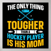Tough Hockey mama Poster (Voorkant)