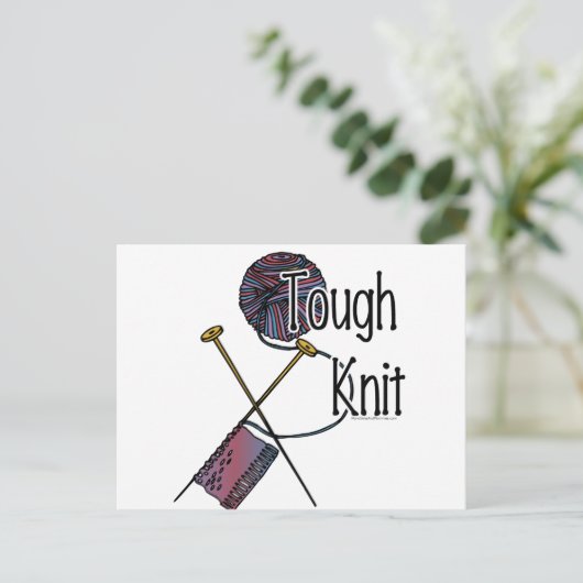 Tough Knit Briefkaart (Staand voorkant)