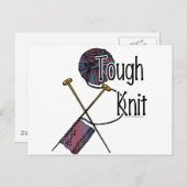 Tough Knit Briefkaart (Voorkant / Achterkant)