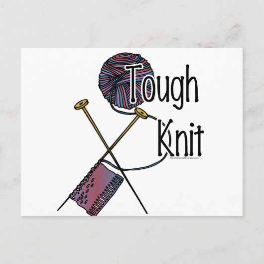 Tough Knit Briefkaart (Voorkant)