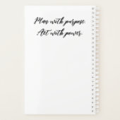 Tough Mind, Sterke Plannen – Motiverende Planner D (Achterkant)
