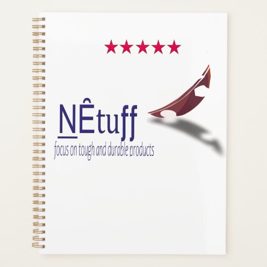 Tough Mind, Strong Plans – Motivational Planner De (Voorkant)