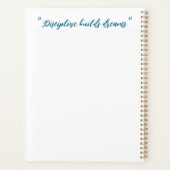 Tough Mind, Strong Plans – Motivational Planner De (Achterkant)