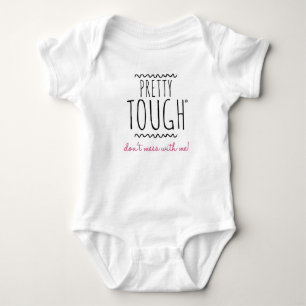 Tough: niet knoeien met mij! Romper