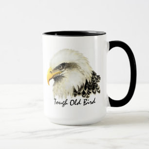 Tough Old Bird Bald Eagle USA Mok