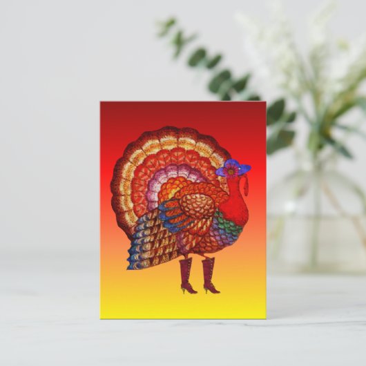 Tough Old Bird Briefkaart (Staand voorkant)