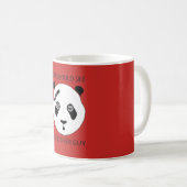 Tough Panda Koffiemok (Voorkant rechts)