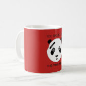 Tough Panda Koffiemok (Voorkant links)