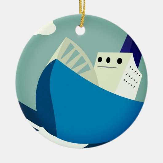 Tough Sailing Ornament (Voorkant)