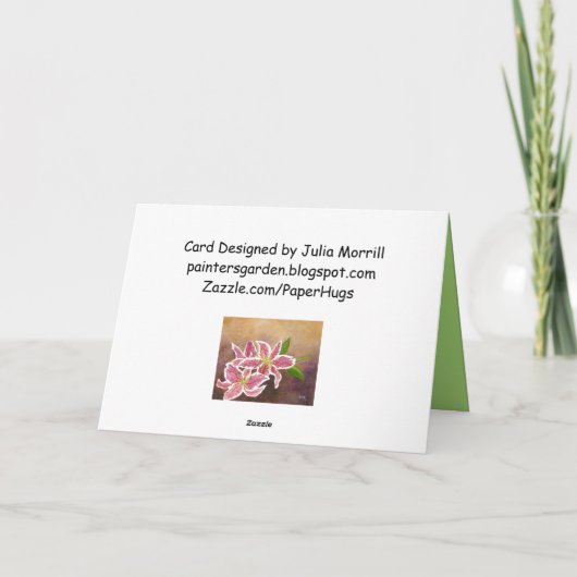 Tough Times Kaart (Achterkant)