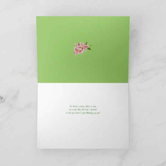 Tough Times Kaart (Binnen)