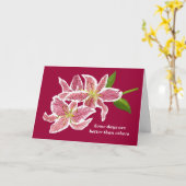 Tough Times Kaart (Gele Bloem)