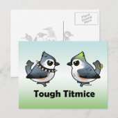 Tough Titmice Briefkaart (Voorkant / Achterkant)