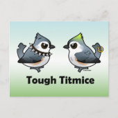 Tough Titmice Briefkaart (Voorkant)