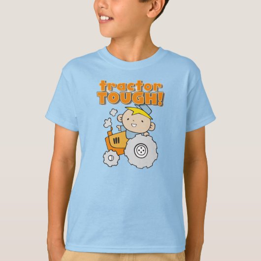 Tough van de tractor t-shirt (Voorkant)