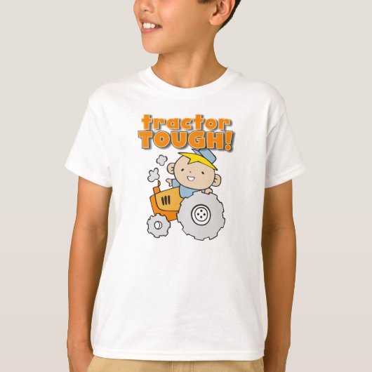 Tough van de tractor t-shirt (Voorkant)