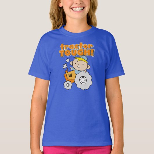 Tough van de tractor t-shirt (Voorkant)