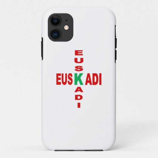 Tough-wand voor iPhone 11 DESIGN EUSCADI Case-Mate iPhone Case (Achterkant)