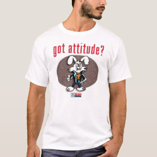 TOUGHE KONIJN Attitude T-shirt