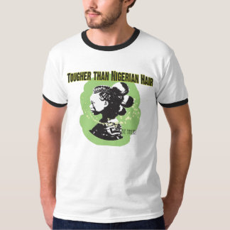 Tougher dan Nigeriaans haar T-shirt