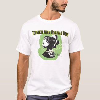 Tougher dan Nigeriaans haar T-shirt
