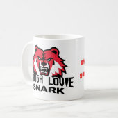 ToughLoveSnark-Show ze hoe je je echt voelt Koffiemok (Voorkant links)