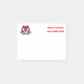 ToughLoveSnark-Show ze hoe je je echt voelt Post-it® Notes (Voorkant)