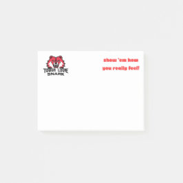 ToughLoveSnark-Show ze hoe je je echt voelt Post-it® Notes